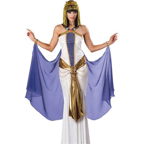 Egyptian Goddess Beautiful Queen Of The Nile Cleopatra Costume Womens