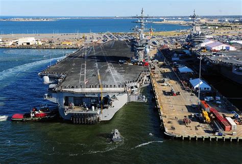 Uss Dwight D Eisenhower Returns Home By Official Us Navy Imagery