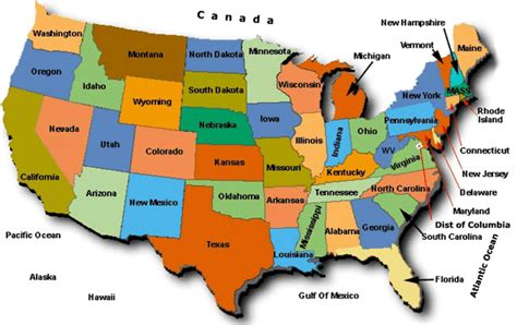 Political Map Of Usa Free Printable Maps