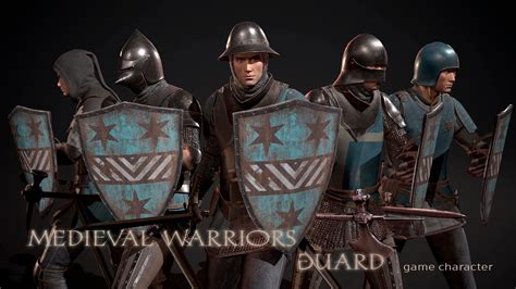 Medieval Warriors Guards In Characters Ue Marketplace
