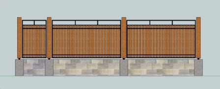 Model pagar minimalis desain & contoh gambar terbaru yang modern, dari: Contoh Pagar Minimalis Kayu