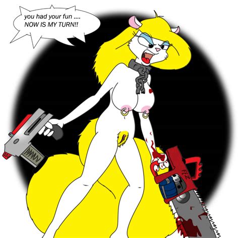Rule 34 Animaniacs Anthro Blood Breasts Chainsaw Color
