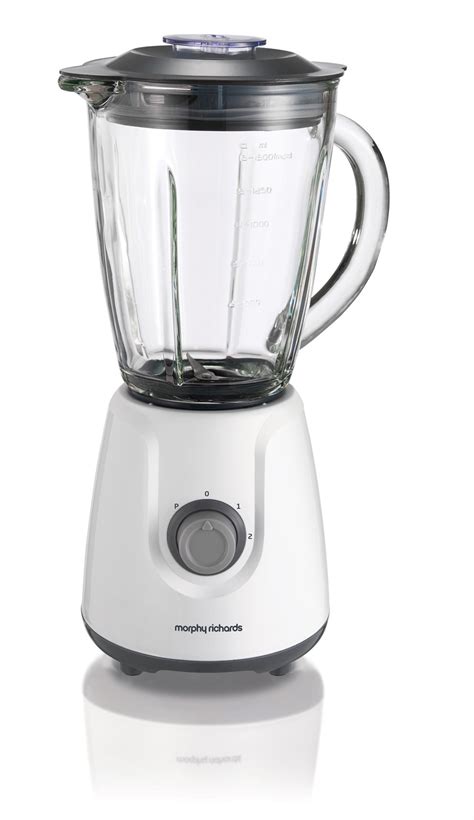 A food processor is a kitchen appliance that can chop, mix, puree, emulsify, grate, and shred ingredients. Morphy Richards Glass White Blender | Food Processors ...
