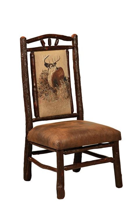 Rustic Hickory Wood Chair From Dutchcrafters Amish Furniture