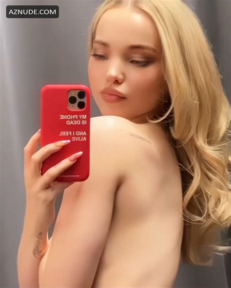 Dove Cameron Sexy Poses In A Topless Selfie Shoot Aznude