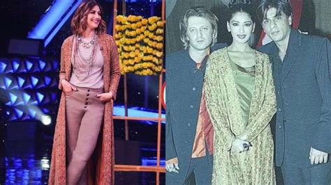 Sonali Bendre Shares Then And Now Photos Wearing 20 Year Old Vintage Jacket Features Shah Rukh