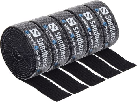 Cable Velcro Strap 5 Pack Black Sandberg Kabler And Adaptere