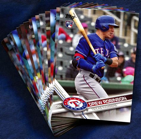 Look up the value of your baseball cards using this handy tool. 2017 Topps Update Texas Rangers Baseball Cards Team Set