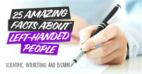 25 Amazing Facts About Left Handed People 2023 Update