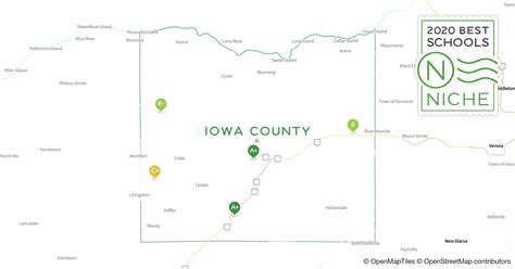 25 School Districts In Iowa Map Online Map Around The World