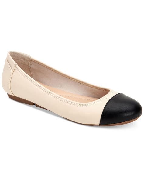 Alfani Womens Tavii Cap Toe Ballet Flats Ebay