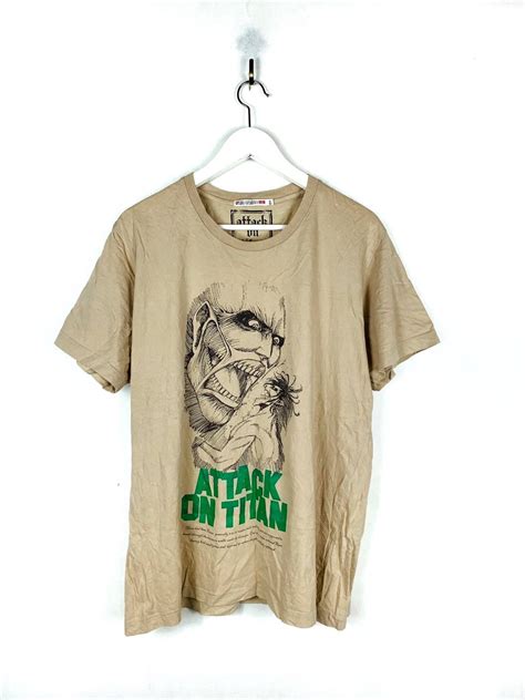 Find deals on products in mens clothing on amazon. Uniqlo Uniqlo X Attack On Titan Japan Anime Shirt | Grailed