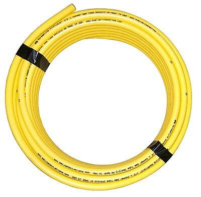 Any seepage from a gas line needs fixin',. Mueller 1/2-inch by 60-foot Streamline GasShield Type L ...