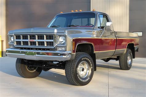 1977 Gmc Sierra K15 4x4 For Sale On Bat Auctions Sold For 22000 On