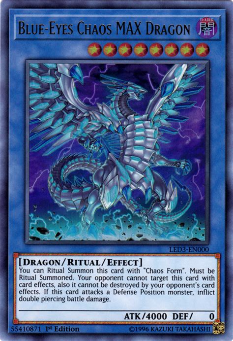 yu gi oh player built decks yu gi oh seto kaiba complete blue eyes chaos dragon deck ritual max