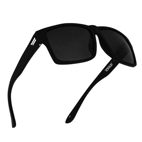 Toroe Matte Black Tr90 Frame Unbreakable Cat3 Polarized Range Sunglasses With Hydrophobic Ar