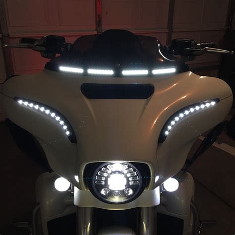 Customer Gallery Batwing Led Fairing Trim For Harley Davidson Motorcycles