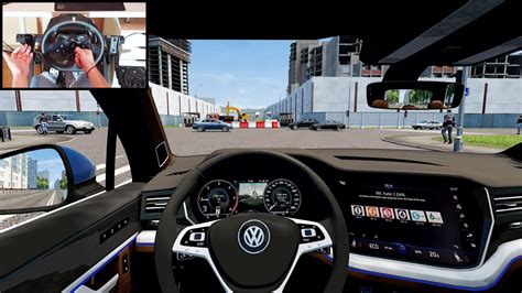 Volkswagen Touareg R Line City Car Driving Logitech G Youtube