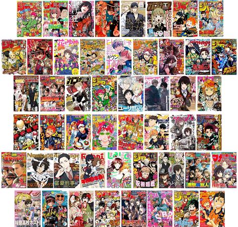 Buy Zppld 50pcs Anime Wall Collage Kitanime Anime Collage Kit For
