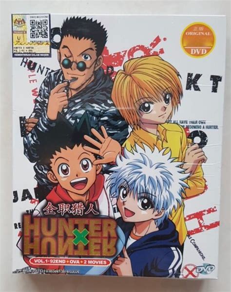 Anime Dvd Hunter X Hunter Complete Vol 1 92 End Ova Movies Eng Sub