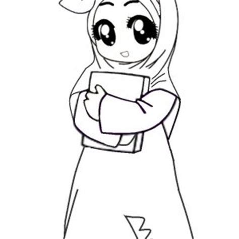 Image of anime hijab cadar image of kerudung hitam putih by erlinwin on deviantart. Gambar Kartun Wanita Hijab - Gambar 06