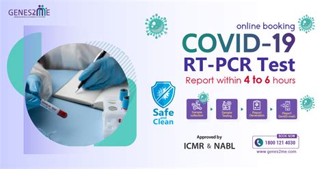 COVID RT PCR Test For Travel Call Now Real Time PCR