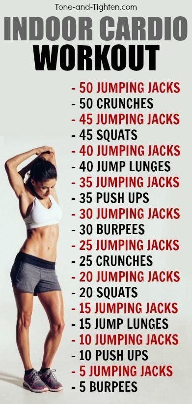 This Indoor Cardio Workout Is The Perfect Combination Of Cardio And