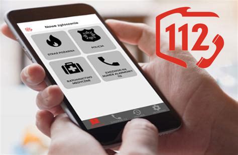 Alarm 112 Aplikacja Mobilna Do Zgłaszania Zagrożeń Osppl