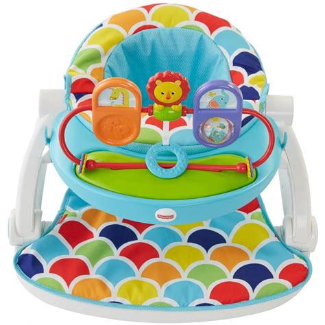 Fisher Price Sit Me Up Floor Seat With Toy Tray