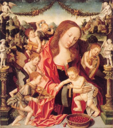 Maria Met Kind En Musicerende Engeltjes Ca 1512 1515 Stichting