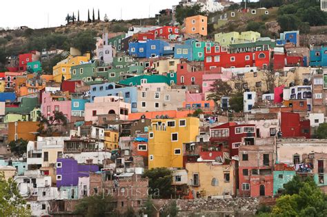 Colorful Guanajuato City Mexico Zabavnik