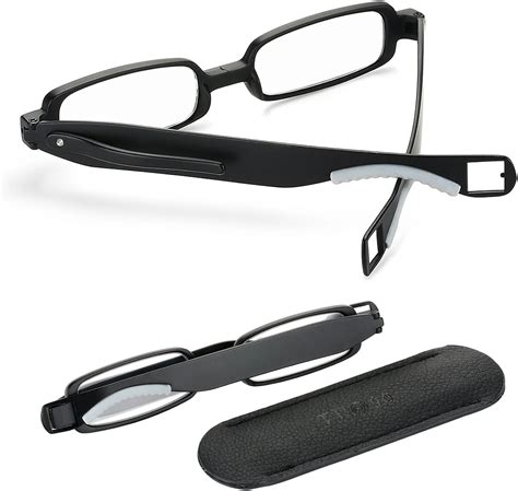 buy reading glasses for men and women compact scratch proof folding 360°twist mini pocket pen