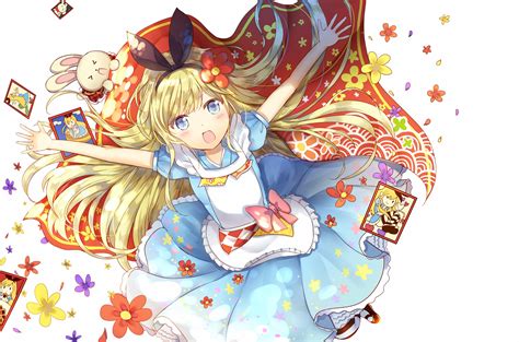 Alice In Wonderland Alice Wonderland Apron Aqua Eyes Blonde Hair