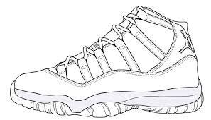 Find this pin and more on coloring pages by keith kathy seabaugh. Image result for jordan 9 coloring pages | Sneakers sketch ...