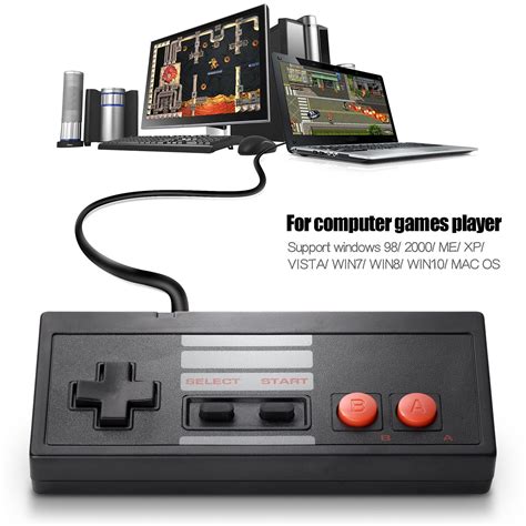 2 Pack Classic Usb Controller For Nes Gaming Miadore Pc Usb Nes