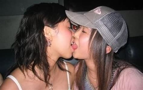 Erotoman09 Asian Lesbian Kiss Pin 53885480