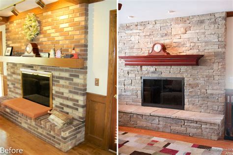 39 Faux Stone Over Brick Fireplace Ideas In 2021 Refined Ideas