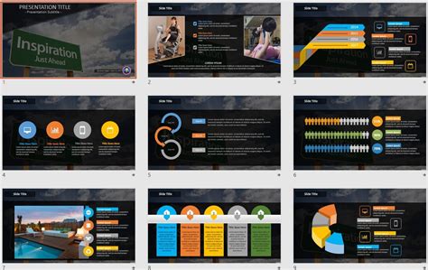 Inspiration Ahead PowerPoint Template #109147
