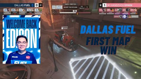 2023 Overwatch League Edison Brings First Map Win To Dallas Fuel Youtube