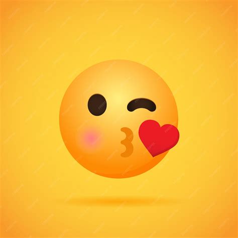 Premium Vector Emoticon Cartoon Emojis Smile For Social Media On