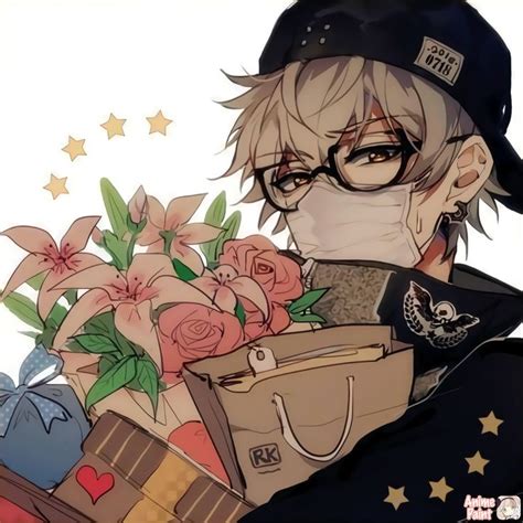 Pin By Maket Arashi On Game Painting Art Anime Guys With Glasses
