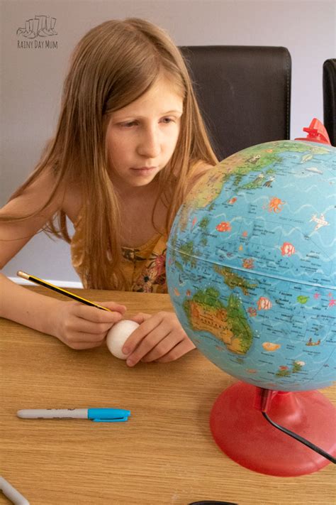 Diy Mini Globe Project For Kids To Make And Learn With