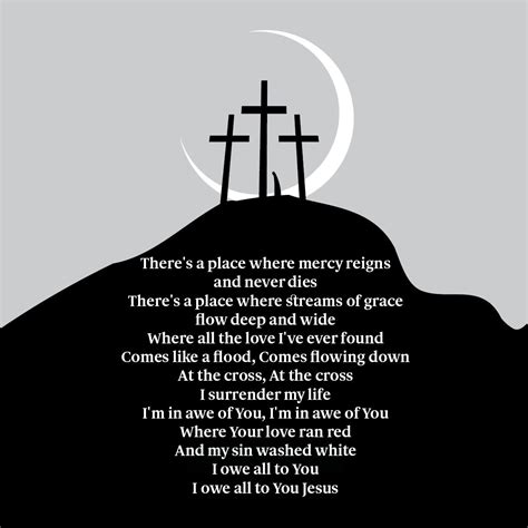 At The Cross Lyrics At The Foot Of The Cross Lyrics Where Your