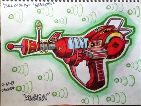 Call Of Duty Black Ops Zombies The Raygun By Emichaca On Deviantart