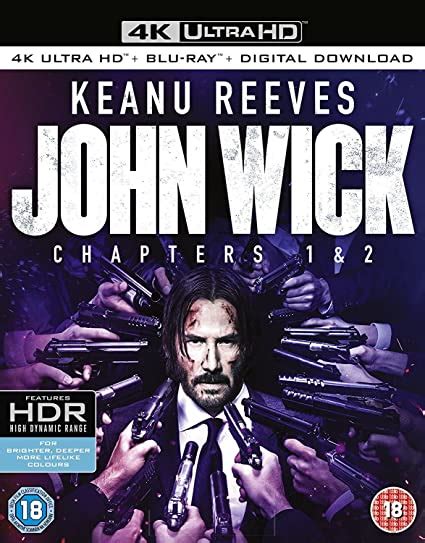 Amazon Com John Wick Chapter K Ultra Hd Blu Ray Keanu Reeves