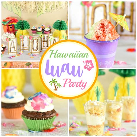 Hawaiian Luau Party Ideas Fun Squared