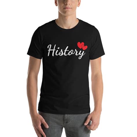 I Love History Shirt Historian History Lover T Etsy