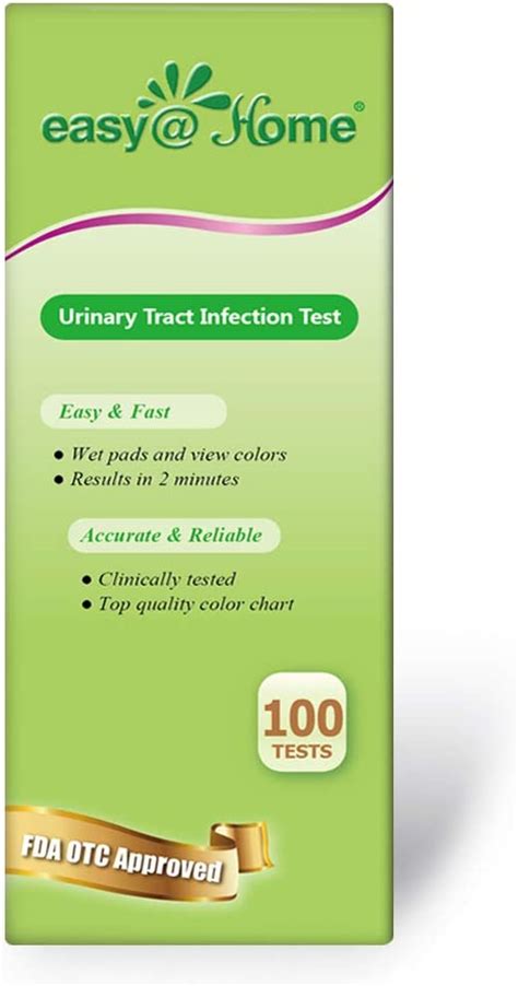 Easy Home Urinary Tract Infection Uti Test Strips Tests Bottle Fda Cleared For Otc Use