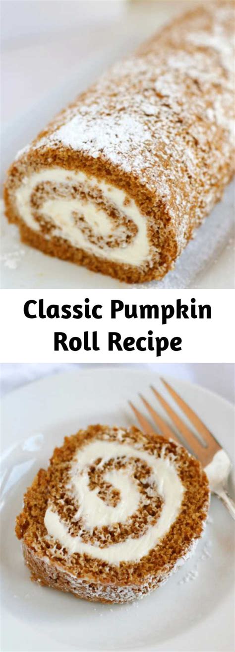 This is the easiest pumpkin roll recipe i've ever made. Classic Pumpkin Roll Recipe - Mom Secret Ingrediets