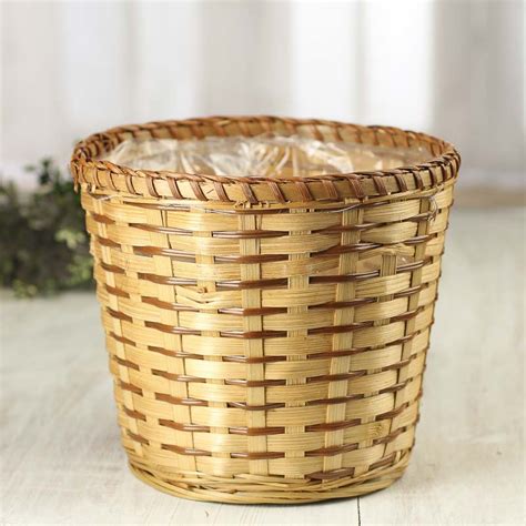 A wicker basket can be more than just a piece of decor for the home. Plastic Lined Wicker Basket - Baskets, Buckets, & Boxes ...